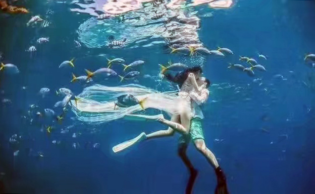 2017三亞婚博會(huì )“特締思海洋婚禮”閃亮登場(chǎng)