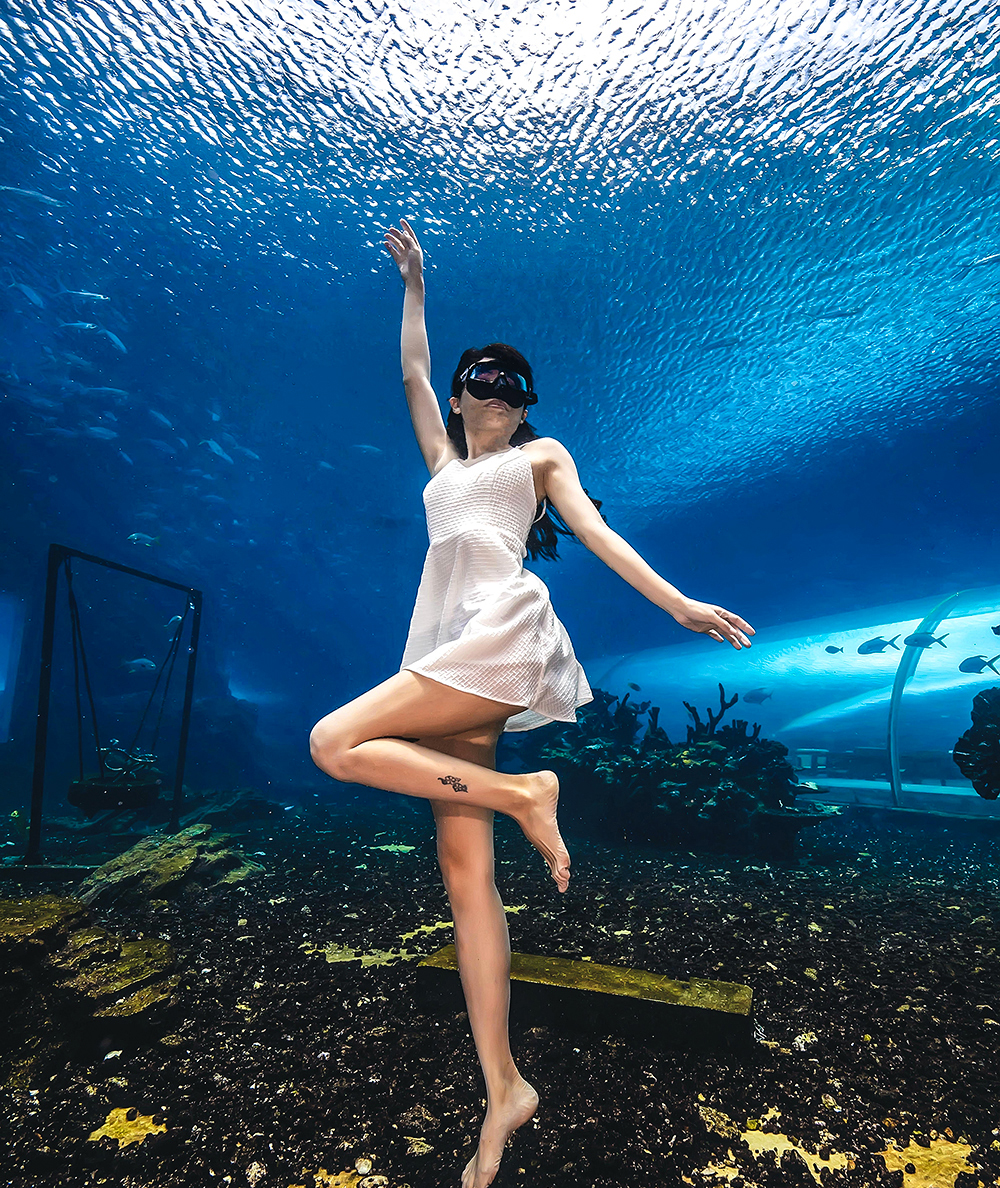 三亞水下攝影打卡地-蒂鉑海洋世界水攝項目上線(xiàn)了